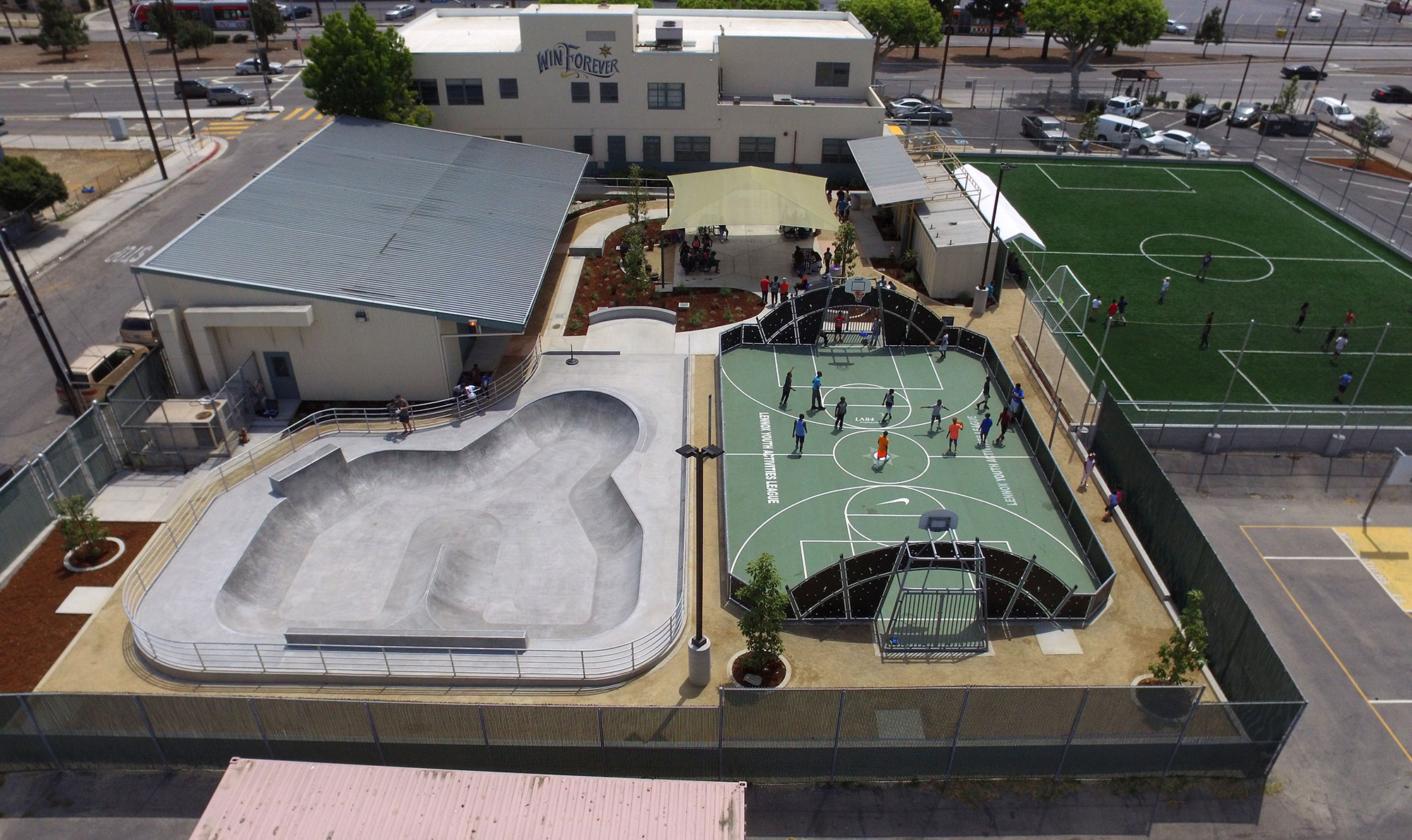 Irmas Youth Center skatepark